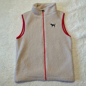 PINK: SHERPA VEST